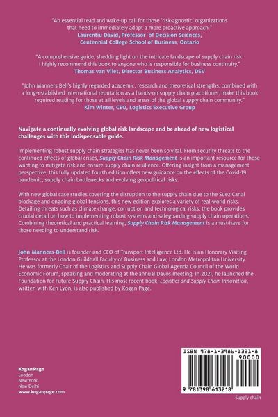 Produktbild: Supply Chain Risk Management