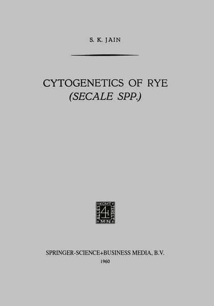 Produktbild: Cytogenetics of Rye (Secale Spp.)
