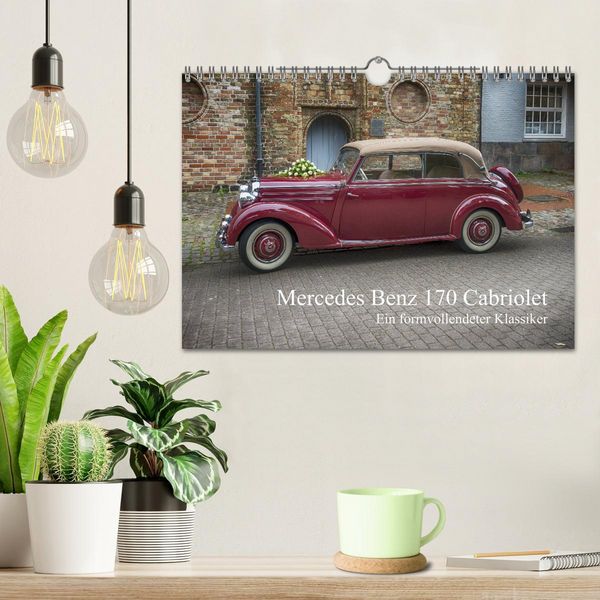 Produktbild: Mercedes Benz 170 Cabriolet (Wandkalender 2026 DIN A4 quer), CALVENDO Monatskalender