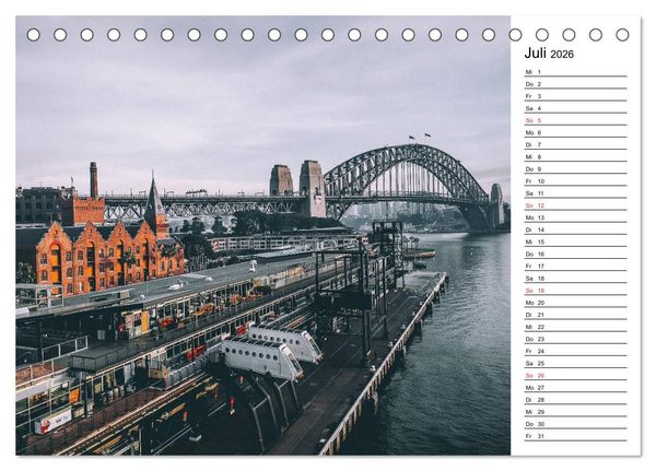 Produktbild: Das sch&ouml;ne Australien (Tischkalender 2026 DIN A5 quer), CALVENDO Monatskalender