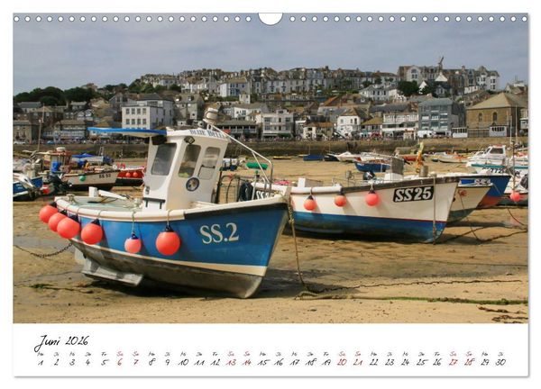 Produktbild: Reizvolles S&uuml;dengland Devon und Cornwall (Wandkalender 2026 DIN A3 quer), CALVENDO Monatskalender