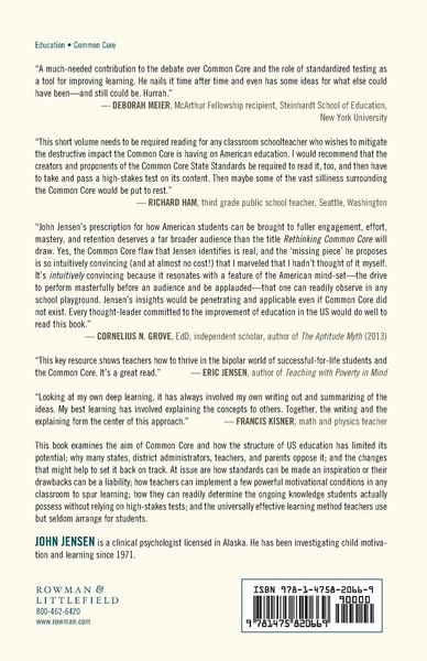 Produktbild: Rethinking Common Core