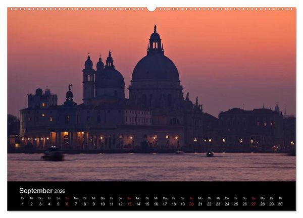 Produktbild: Bella Venezia (hochwertiger Premium Wandkalender 2026 DIN A2 quer), Kunstdruck in Hochglanz