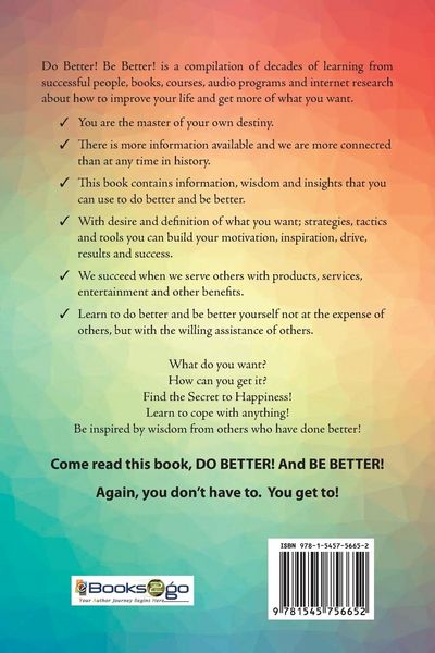 Produktbild: Do Better! Be Better! You Don't Have To. YOU GET TO!