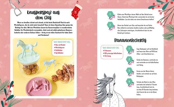 Produktbild: # ponylife &ndash; Mein Adventskalenderbuch &ndash; Von Lia und Lea