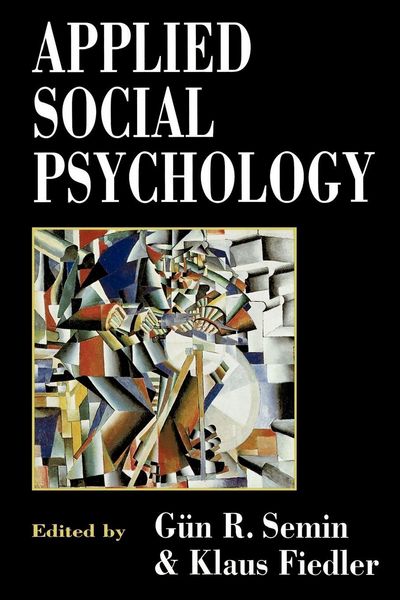 Produktbild: Applied Social Psychology