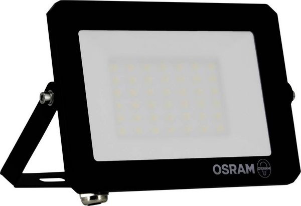 Produktbild: OSRAM HOMELIGHTING FLOODLIGHT LUX 30W 840 BLACK 4099854489648 LED-Flutlichtstrahler 30.00 W Leuchtfarben: Kaltwei&szlig;