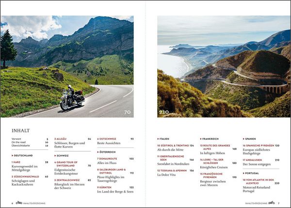 Produktbild: KUNTH Abgefahren &ndash; Die sch&ouml;nsten Bikertouren in Europa