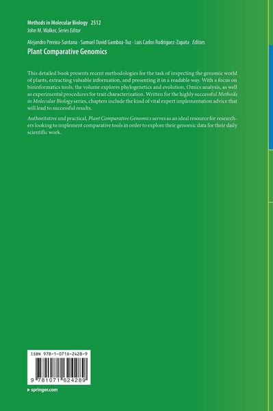 Produktbild: Plant Comparative Genomics