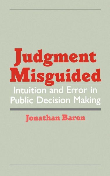 Produktbild: Judgment Misguided