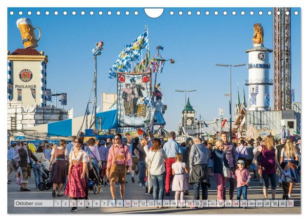 Produktbild: Kirmes Gl&uuml;ck (Wandkalender 2026 DIN A4 quer), CALVENDO Monatskalender