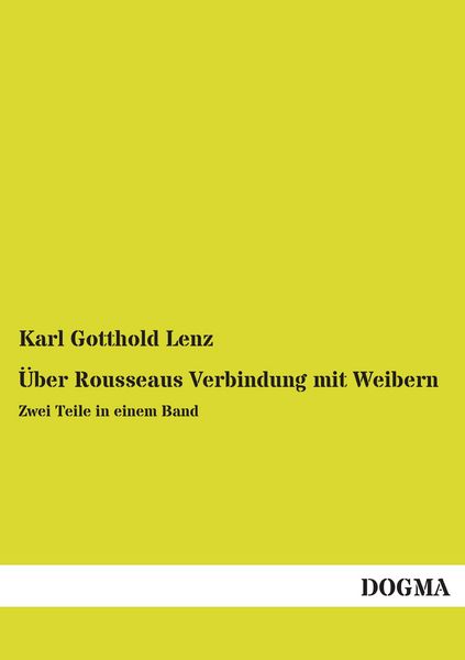 Produktbild: &Uuml;ber Rousseaus Verbindung mit Weibern