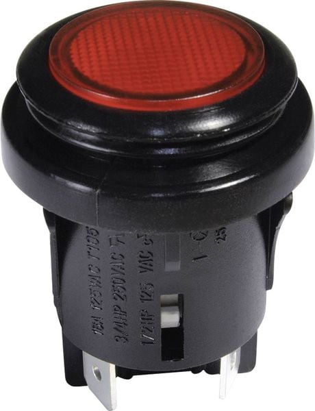 Produktbild: InterB&auml;r 3659-295.22 Druckschalter 250 V/AC 16A 2 x Aus/Ein rastend IP65 1St.
