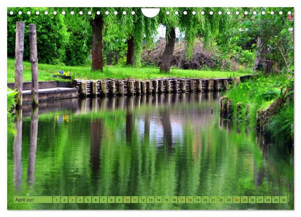 Produktbild: Spreewald - Idyllische Heimat der Sorben (Wandkalender 2027 DIN A4 quer), CALVENDO Monatskalender