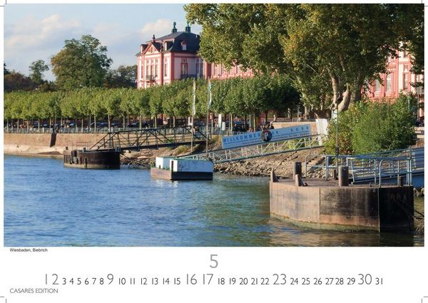 Produktbild: Der Rhein Kalender 2027 &ndash; Wandkalender | Fotokalender Deutschland 50x35cm | mit 12 eindrucksvollen Aufnahmen von Flusslandschaften, Burgen und Weinregionen