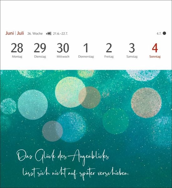 Produktbild: Positive-Spr&uuml;che-Kalender Postkartenkalender 2027 - mit 53 Postkarten