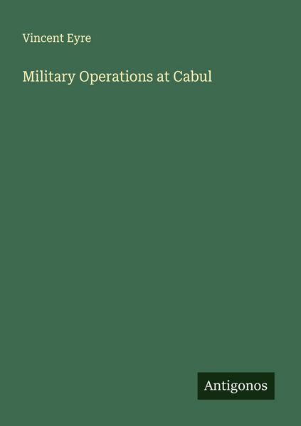 Produktbild: Military Operations at Cabul
