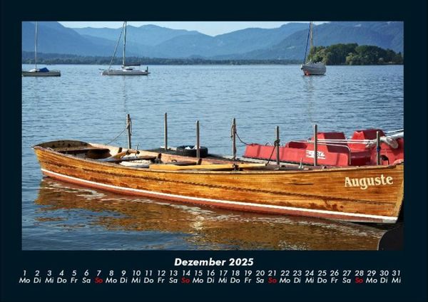 Produktbild: Die Seen der Erde 2025 Fotokalender DIN A4