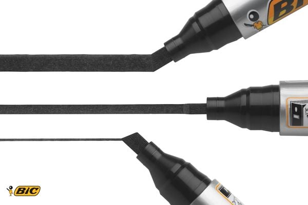 Produktbild: BIC Permanent Marker Marking 2300 ECOlutions Öko schwarz