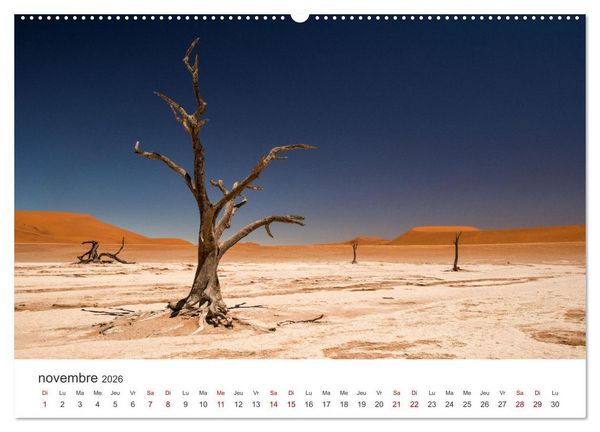 Produktbild: Des&eacute;rt namibien (Calendrier mural 2026 DIN A2 vertical) calendrier de bureau