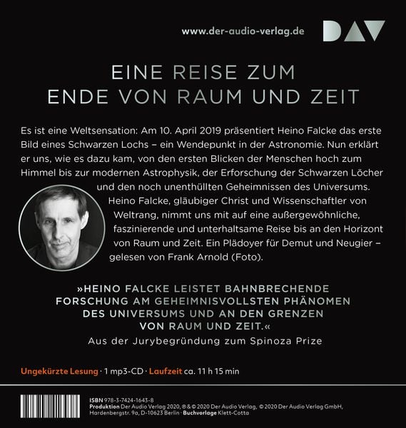 Produktbild: Licht im Dunkeln. Schwarze L&ouml;cher, das Universum und wir