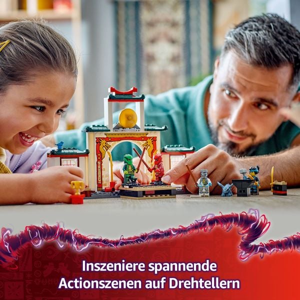 Produktbild: LEGO NINJAGO Spinjitzu-Tempel der Ninja - Set mit 4 Minifiguren 71831