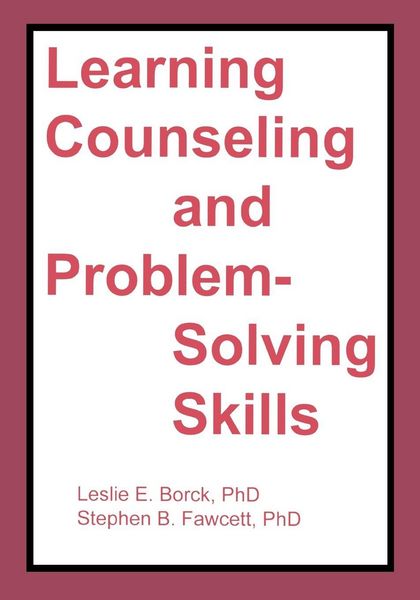 Produktbild: Learning Counseling and Problem-Solving Skills