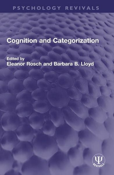 Produktbild: Cognition and Categorization