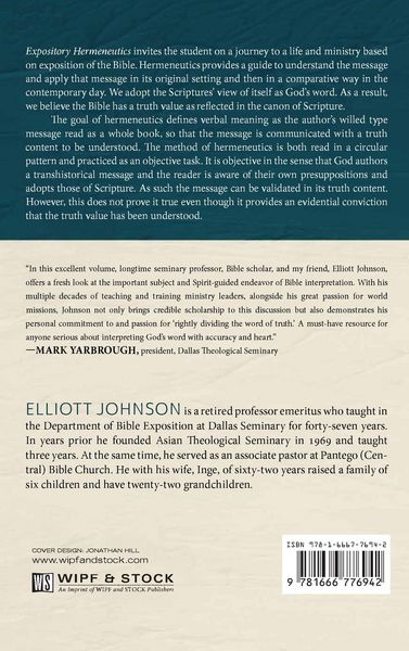Produktbild: Expository Hermeneutics