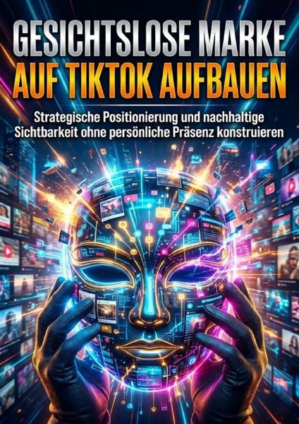 Produktbild: Gesichtslose Marke auf TikTok aufbauen
