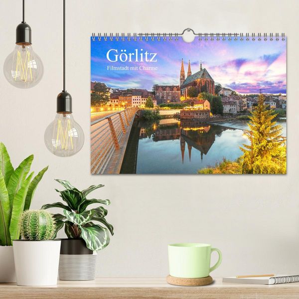 Produktbild: G&ouml;rlitz - Fimstadt mit Charme (Wandkalender 2026 DIN A4 quer), CALVENDO Monatskalender