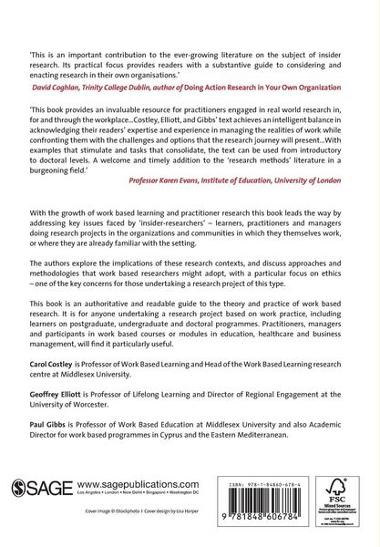 Produktbild: Doing Work Based Research