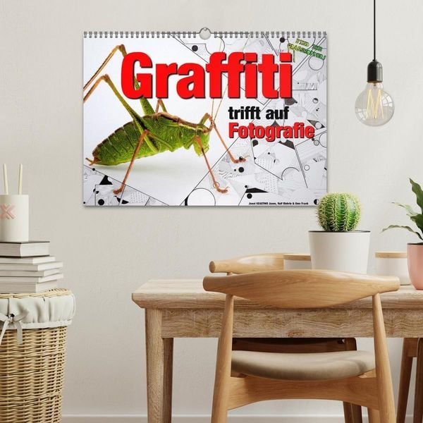 Produktbild: Graffiti trifft auf Fotografie (Wandkalender 2027 DIN A3 quer), CALVENDO Monatskalender