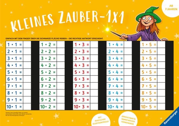 Produktbild: Ravensburger Zaubertafel - Kleines Zauber-1x1