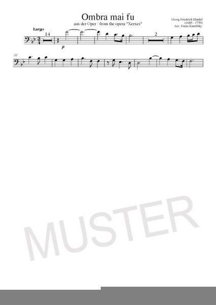 Produktbild: Alte Meister f&uuml;r Posaune und Klavier/Orgel