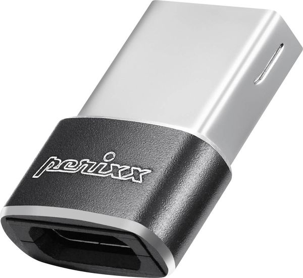 Produktbild: Perixx USB 2.0 Adapter [1x USB 2.0 Stecker A - 1x USB 2.0 Buchse C] PERIPRO-408