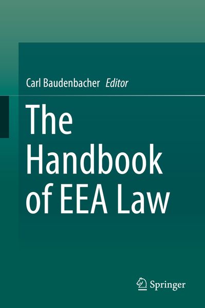 Produktbild: The Handbook of EEA Law