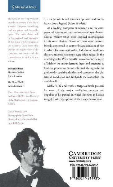 Produktbild: The Life of Mahler