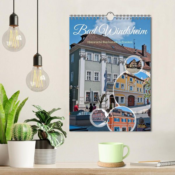 Produktbild: Bad Windsheim - Historische Reichsstadt in Franken (Wandkalender 2026 DIN A4 hoch), CALVENDO Monatskalender