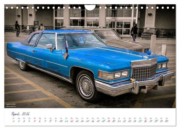 Produktbild: US Cars & Trucks in Alaska (Wandkalender 2026 DIN A4 quer), CALVENDO Monatskalender