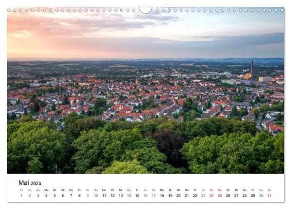Produktbild: BIELEFELD aus der Vogelperspektive (Wandkalender 2026 DIN A3 quer), CALVENDO Monatskalender