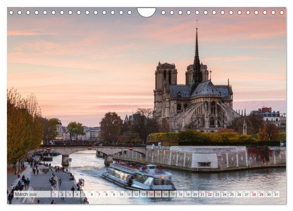 Produktbild: World Cities - Iconic skylines and sights (Wall Calendar 2026 DIN A4 landscape), CALVENDO 12 Month Wall Calendar
