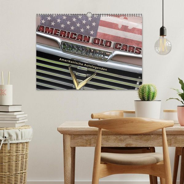 Produktbild: American Old Cars - Amerikanische Autolegenden (Wandkalender 2026 DIN A3 quer), CALVENDO Monatskalender