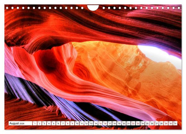 Produktbild: Glanzlichter der USA (Wandkalender 2026 DIN A4 quer), CALVENDO Monatskalender