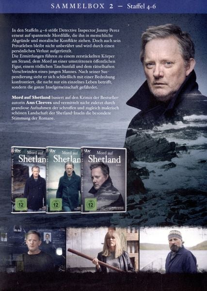 Produktbild: Mord auf Shetland - Sammelbox 2 - Staffel 4-6 [8 DVDs]