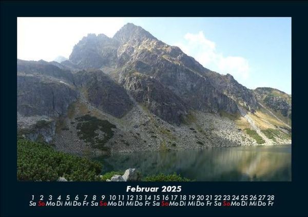 Produktbild: Landschaftskalender 2025 Fotokalender DIN A5