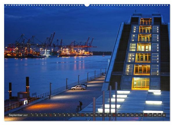 Produktbild: Stadt Hamburg (Wandkalender 2027 DIN A2 quer), CALVENDO Monatskalender