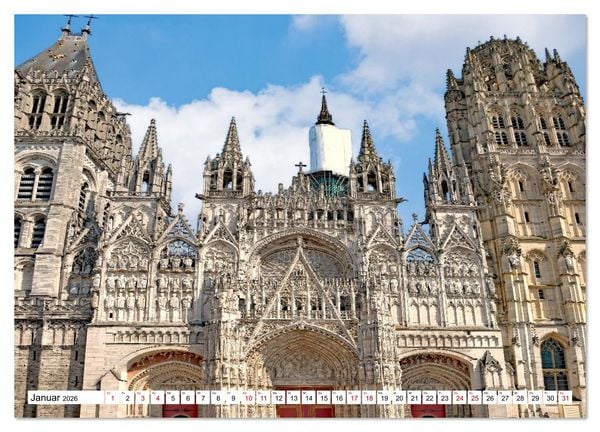 Produktbild: Rouen - ein traumhaftes Reiseziel (Wandkalender 2026 DIN A2 quer), CALVENDO Monatskalender