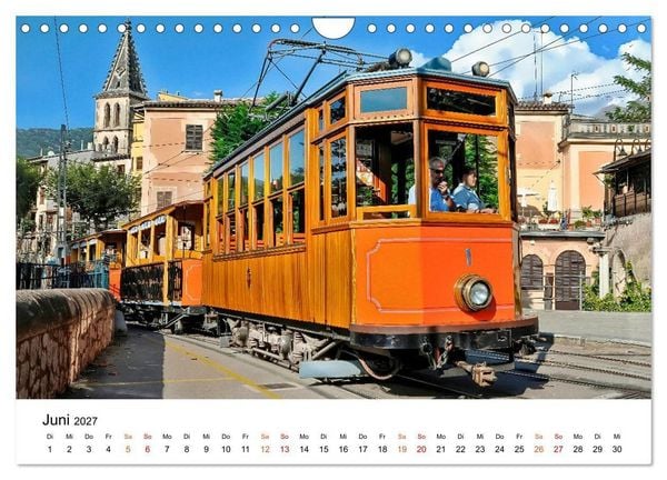 Produktbild: TRAM CLASSICS - Stra&szlig;enbahn Nostalgie (Wandkalender 2027 DIN A4 quer), CALVENDO Monatskalender