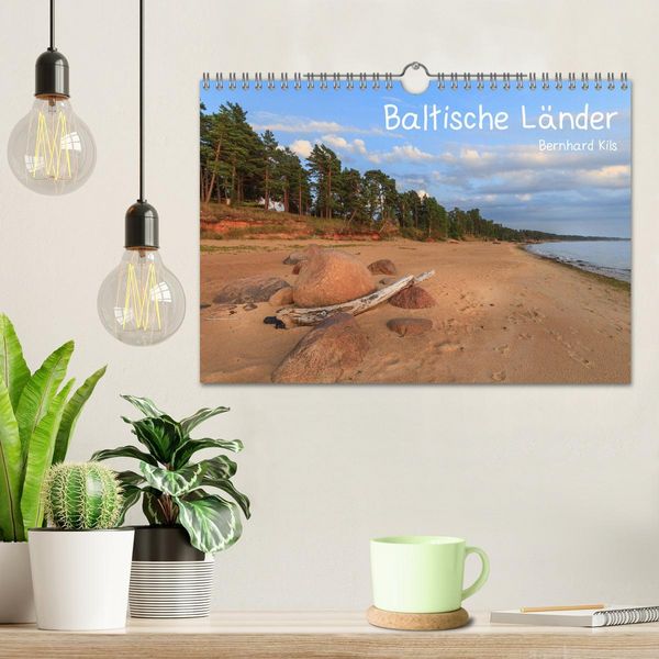 Produktbild: Baltische L&auml;nder (Wandkalender 2026 DIN A4 quer), CALVENDO Monatskalender